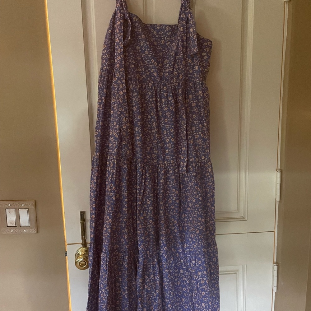 Madewell Maxi flowered summer dress